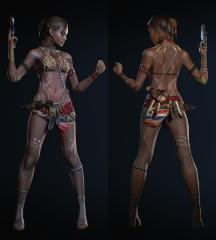 RE5 Sheva - Tribal Outfit