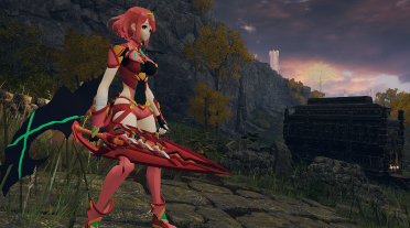 Xenoblade Pyra with Aegis