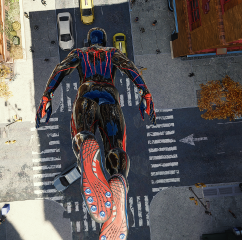 Shiny Black TASM Suit