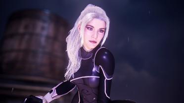 Black Cat Makeup Adjustment
