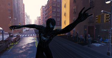 Spider-Man 3 2007 Symbiote Black Suit