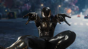 Black and Gold Raimi Suit