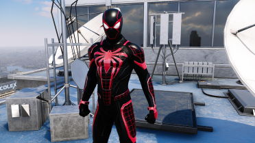Miles Morales Style Armored Advanced Suit 2 Versions