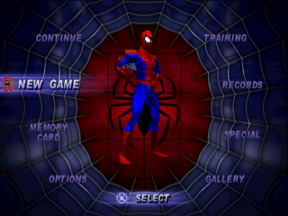 Spider-Man 1 and 2 from PS1 Menu Songs