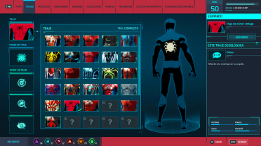 Symbiote Style Vintage Comic Suit 3 Versions