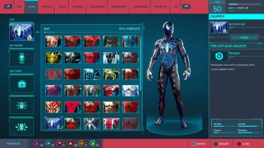 Blue Dragon Suit