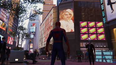 Ad replace women of spider man