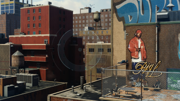 BIG L graffiti