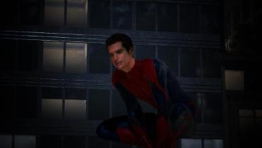 Andrew Garfield Unmasked Suit