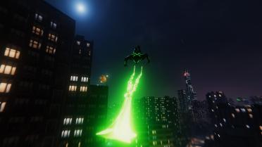 Green Glowing Webs
