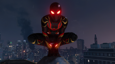 Miles Morales Style in Iron Suit