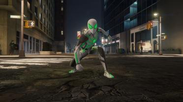 White Stealth Suit