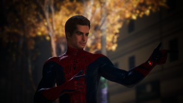 Andrew Garfield Unmasked Suit