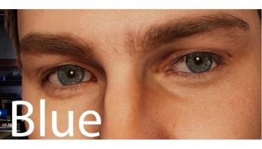 5 different Eye - colors