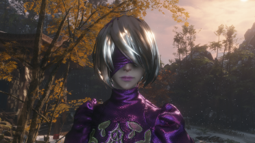 NieR Automata 2B Deep Purple 4K HD Remastered 
