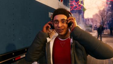 Young Miles Head over Present Miles