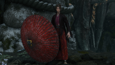 Emma's Red Umbrella