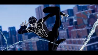 Symbiote Style for Cartoon Suit