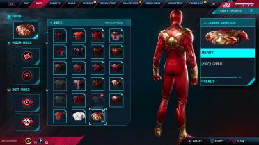 Iron Spider Armor Suit Slot (Spider-Man Remastered)