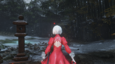 NieR Automata 2B Red 4K HD Remastered