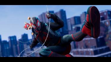 Black and Red Spider Cat Suit