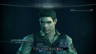 Chris Redfield CVX over Chris Winter
