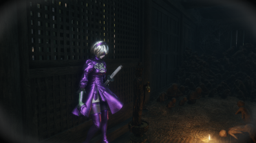 NieR Automata 2B Deep Purple 4K HD Remastered 
