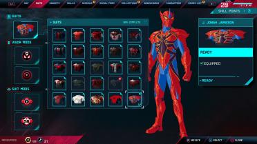 Arachnid Rider Suit Slot (Spider-Man Remastered)