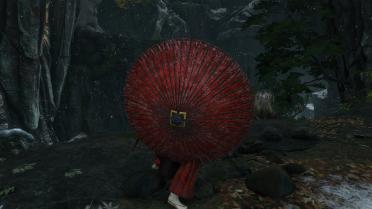 Emma's Red Umbrella
