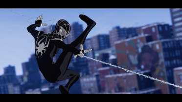 Symbiote Style for Cartoon Suit