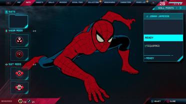Vintage Comic Book Suit Slot (Spider-Man Remastered)