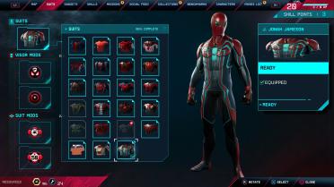 Velocity Suit Slot (Spider-Man Remastered)
