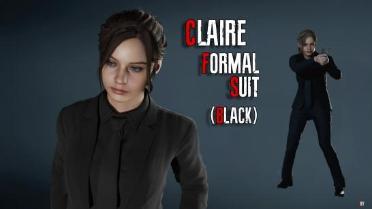 Claire Formal Suit - Black (Patch)