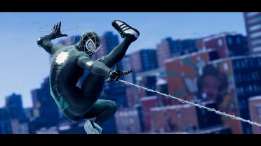 Symbiote Style for Peter Gift Suit