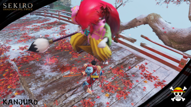 KANJURO AS CORRUPTED MONK ONE PIECE