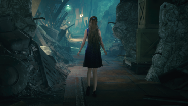 Aerith Blue Party Dress