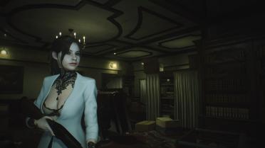 Ada & Claire White Sexy Investigator