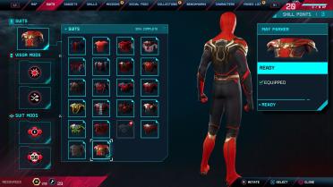 Hybrid Suit Slot (Spider-Man Remastered) NWH