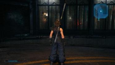 Aerith's Fullmetal Rod over Buster Sword