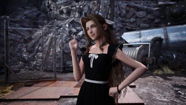 Aerith Sweetheart Dress