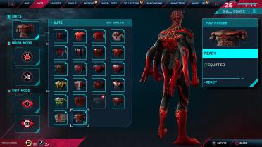 Absolute Carnage Miles Morales (Future Fight) Suit Slot