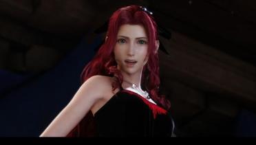 Aerith Black and Red Dress