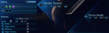 Equipment Rebalance - Increased Materia Slots