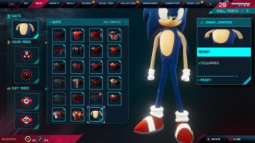 Sonic the Hedgehog - Suit Slot