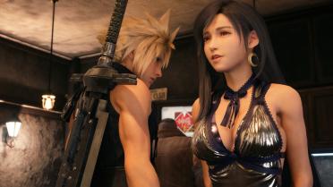 Simple Tifa's Silver Dress