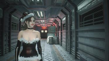 Ada & Claire Black Christmas Dress