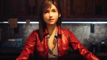 Retro Riding Jacket for Tifa