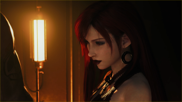 Tifa Red Satin Lingerie