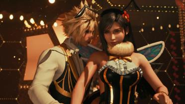 Play as Bee costume Tifa and Replace Andrea with Bee costume Cloud