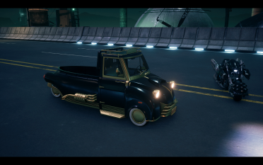 Golden Black Shinra Hauler SA-37 3 Models